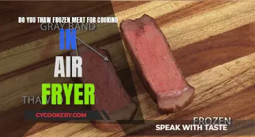 Mastering Air Fryer Meat: Thawing Tips for Perfect Results