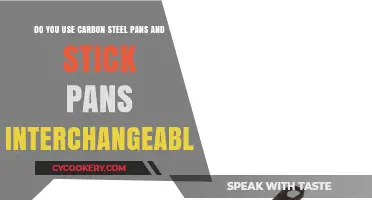 Carbon Steel vs. Stick Pans: Can You Use Them Interchangeably?
