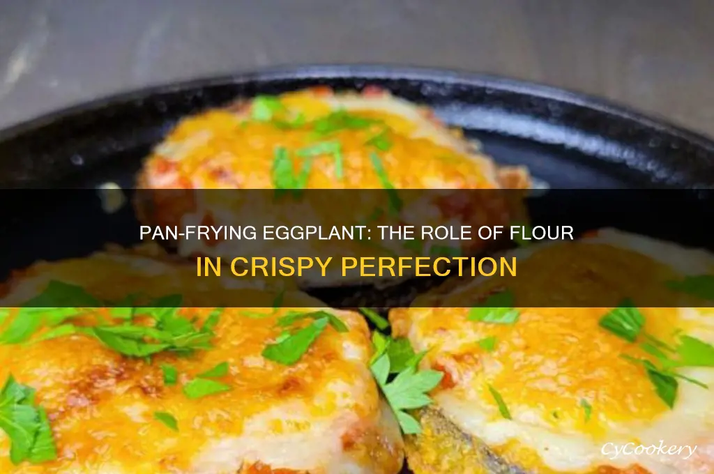 do you use flour when you pan fry eggplant
