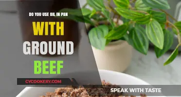 Should You Use Oil When Cooking Ground Beef in a Pan?