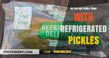 Refrigerated Pickles and Pickle Crisp: A Crunchy Match or Miss?