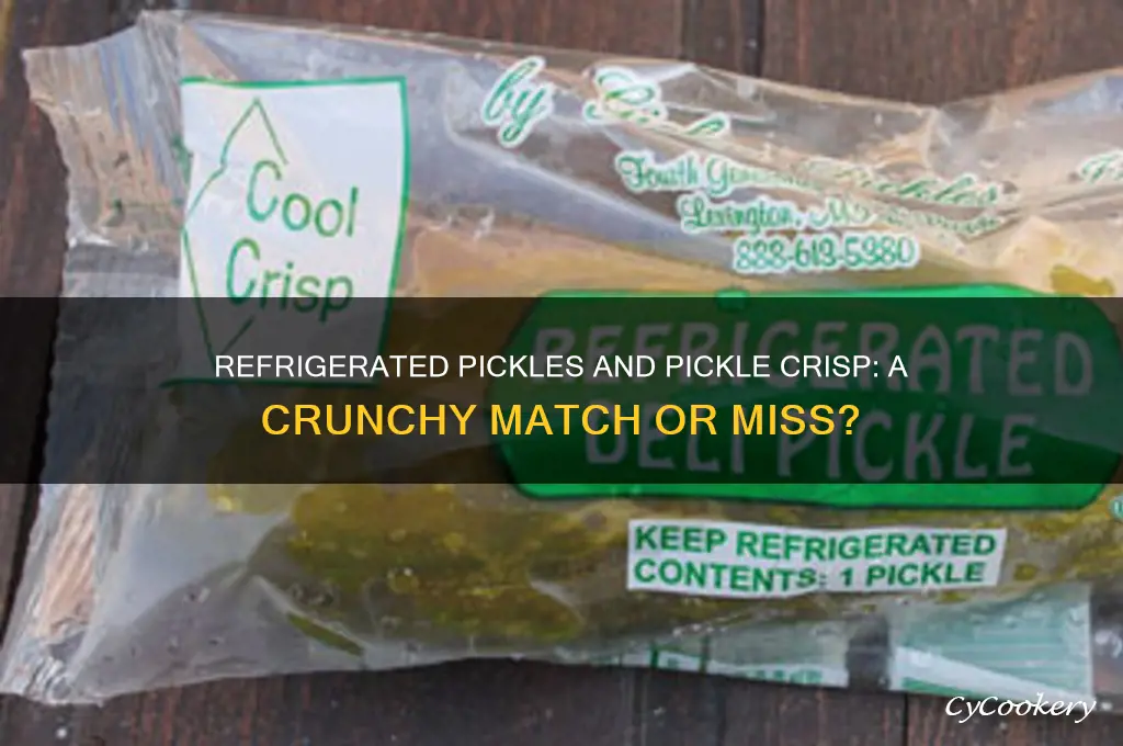 do you use pickle crisp with refrigerated pickles