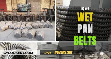 Wet Pan Belts: When and How to Do It