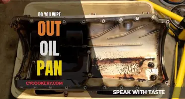 How to Wipe Out Your Oil Pan?