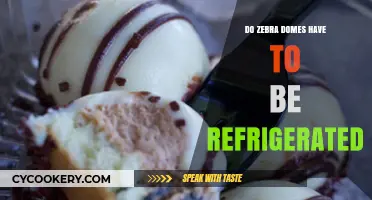 Should Zebra Domes Be Refrigerated? Storage Tips for Freshness