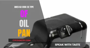 Oil Pan Type for 03 Civic Ex: What's the Deal?