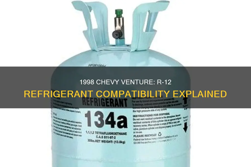 does 1998 chevy venture take r-12 refrigerant