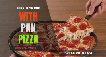 Pan Pizzas: Two for $599 Deal