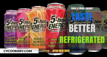 Chilled 5-Hour Energy: Does Refrigeration Enhance Its Taste?