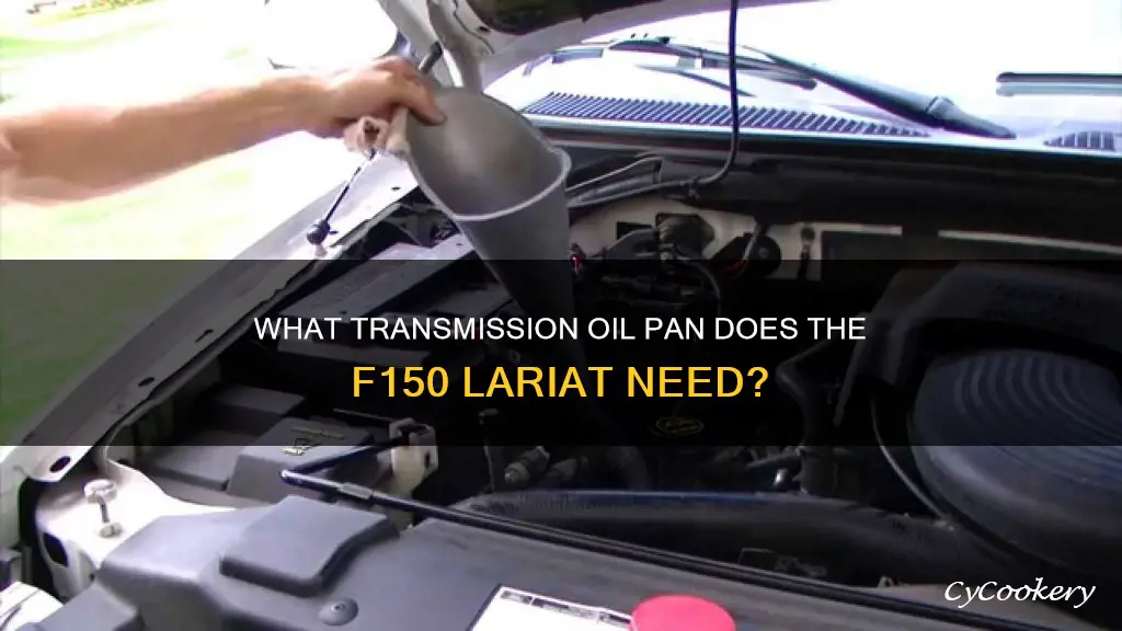 does 99 f150 lariat 5.4 transmission oil pan