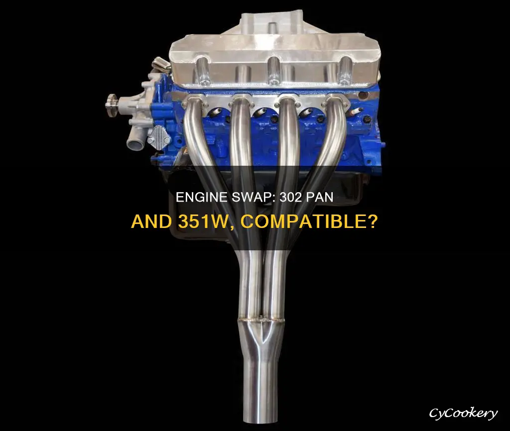 does a 302 pan fit a 351w