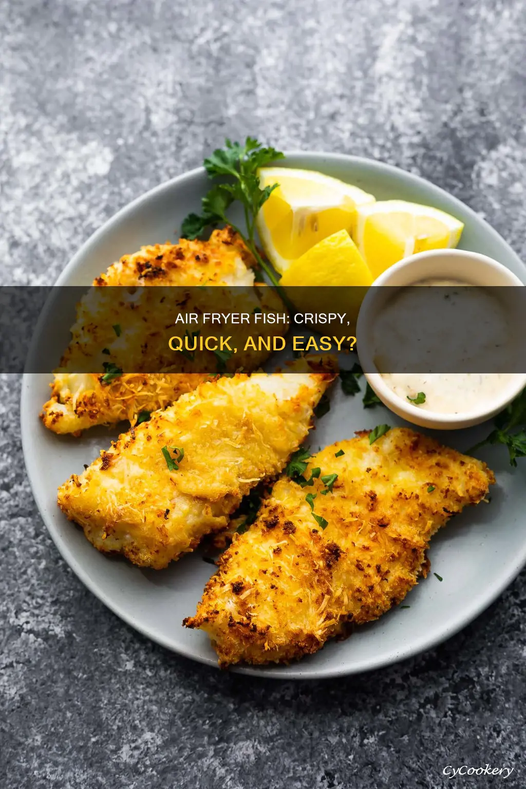 does a air fryer make fish crispy