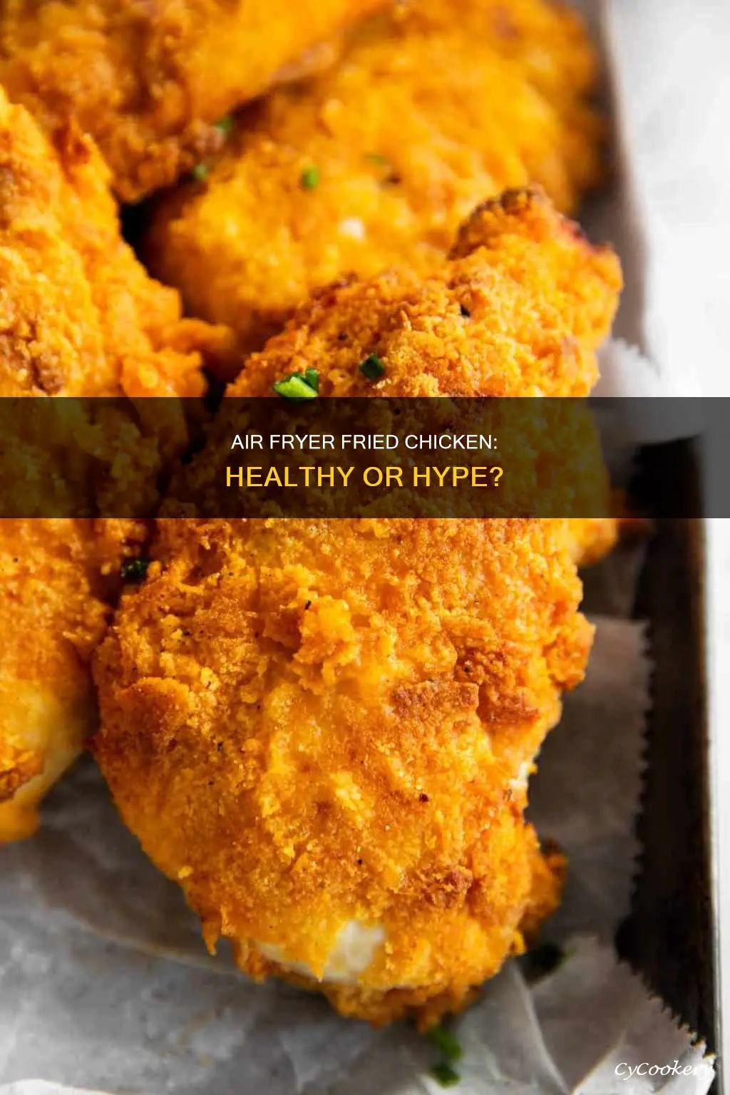 does a air fryer work makes fried chicken healthy