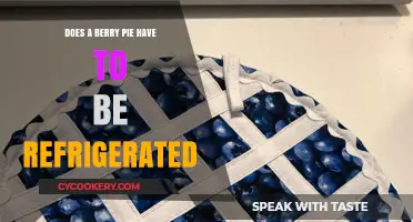Berry Pie Storage: Refrigerate or Not? Expert Tips Revealed
