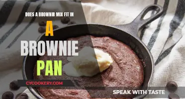 Brownie Mix: Too Much for the Pan?