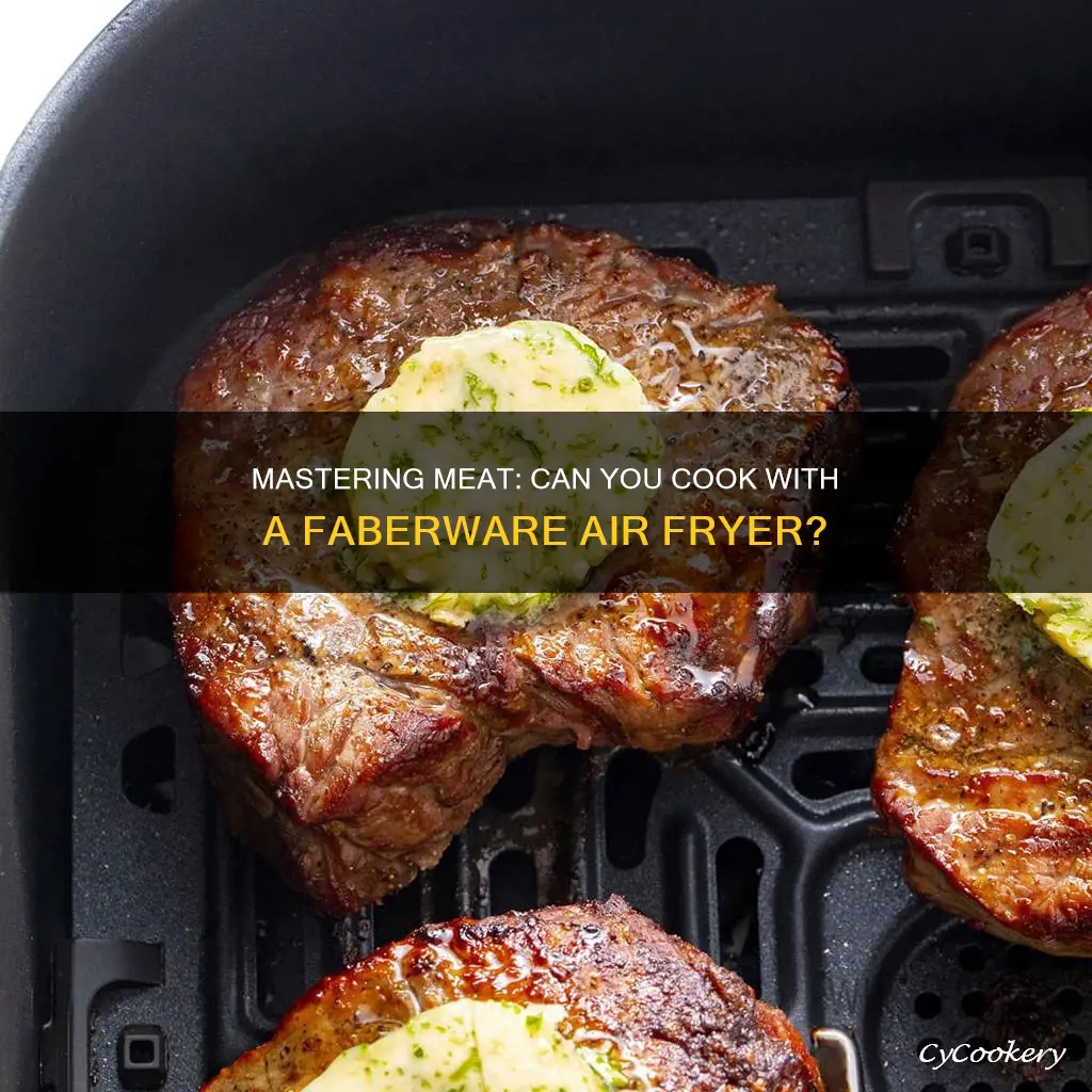 does a farberware air fryer cook meat