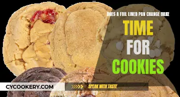 How Foil-Lined Pans Affect Cookie Baking Times