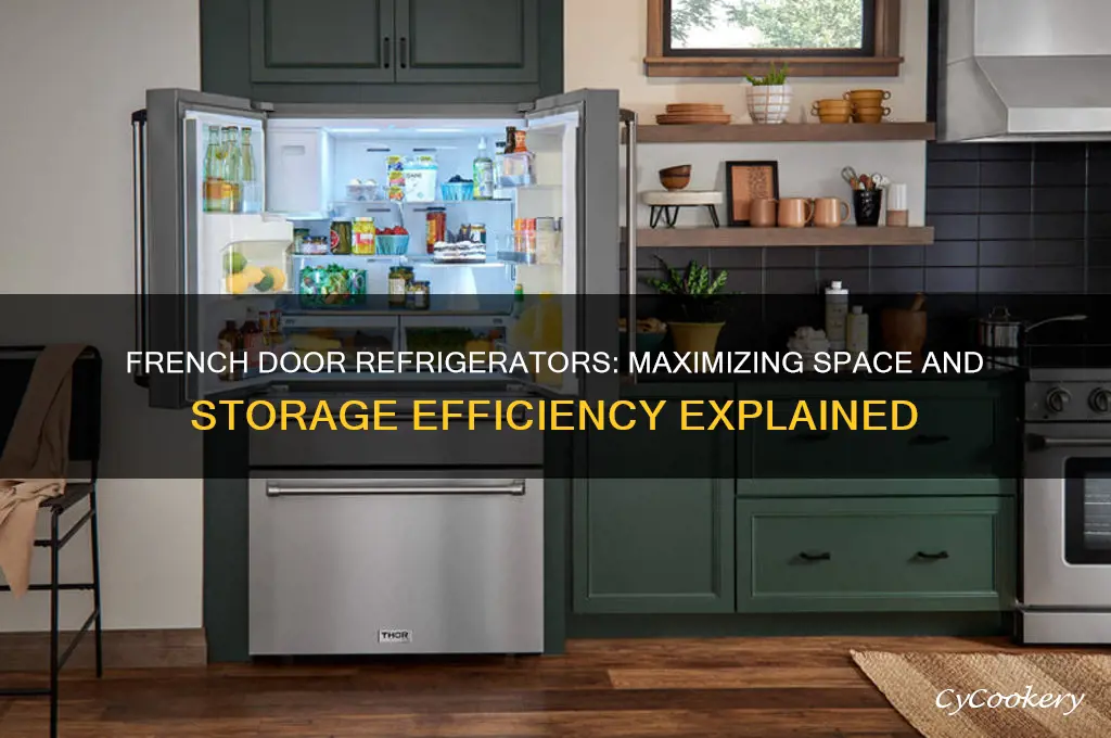 does a french door refrigerator have more refrigerator space