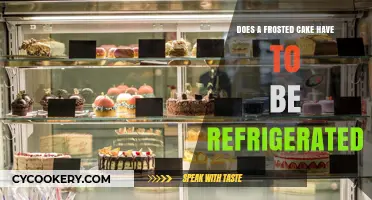 Frosted Cake Storage: To Refrigerate or Not?