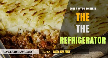 Hot Pie in the Fridge: Does It Raise the Temperature?