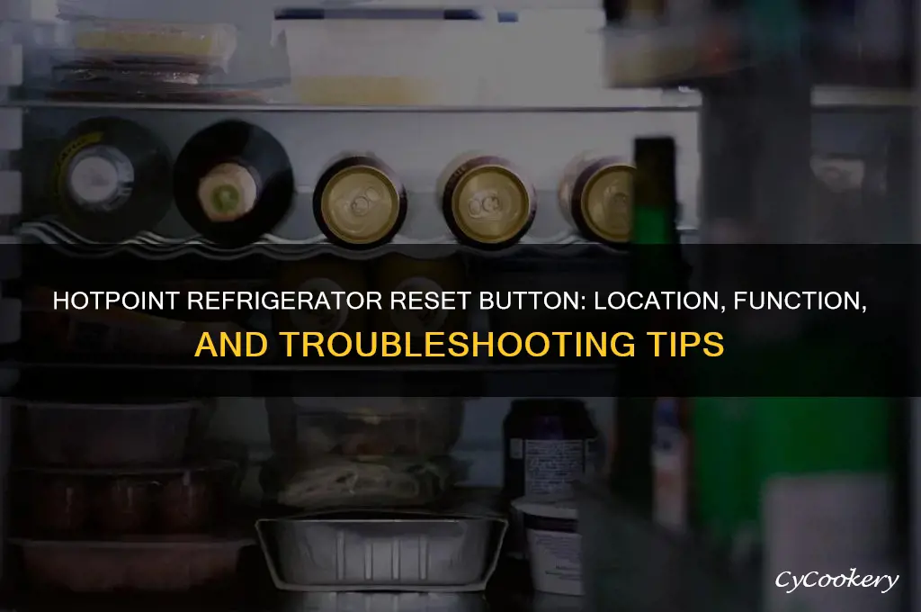 does a hotpoint refrigerator have a reset button