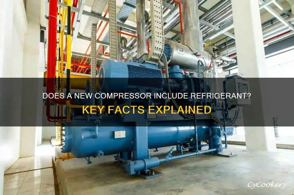 does a new compressor come with refrigerant