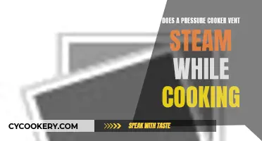 How Pressure Cookers Vent Steam While Cooking