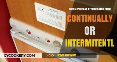 Propane Refrigerator Burn Cycle: Continuous or Intermittent Operation Explained
