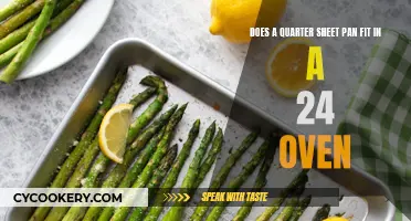 Sheet Pan Conundrum: Will a Quarter Sheet Fit in a 24-Inch Oven?