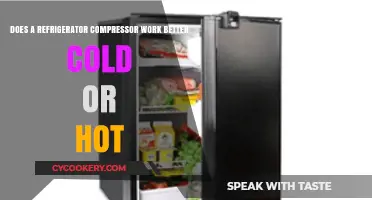 Optimal Refrigerator Compressor Performance: Cold vs. Hot Conditions Explained