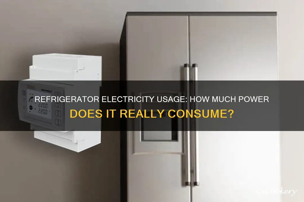 does a refrigerator consume a lot of electricity