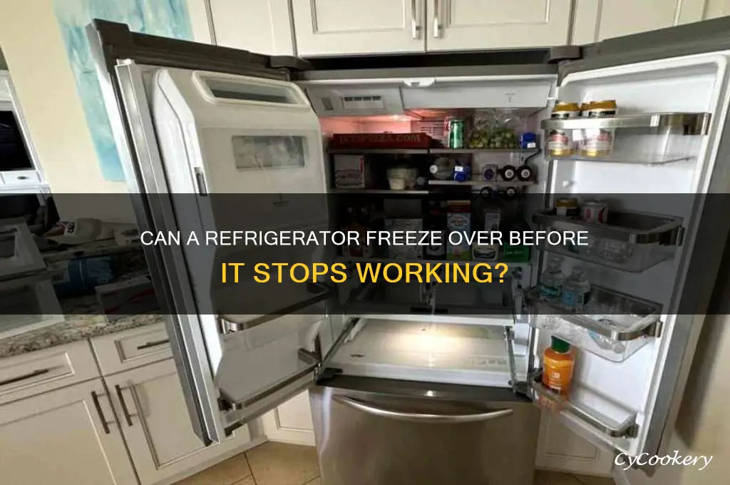 does a refrigerator get too cold before it quits