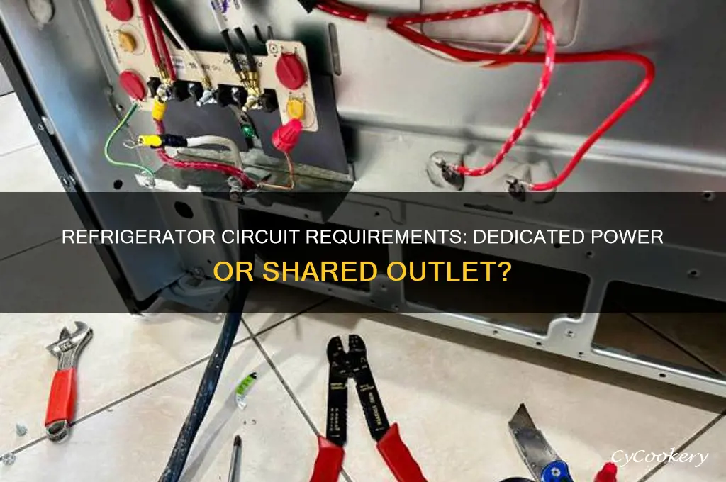 does a refrigerator have its own circuit