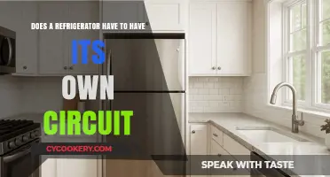 Refrigerator Circuit Requirements: Dedicated Power or Shared Outlet?