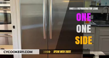 Does Your Refrigerator Leak on One Side? Causes and Fixes
