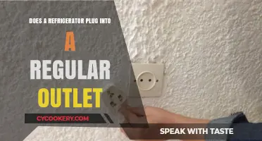Can You Plug a Refrigerator into a Standard Electrical Outlet?