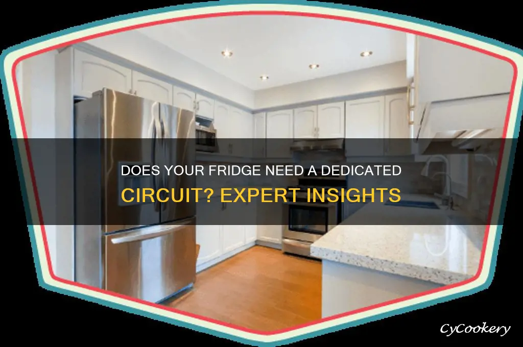 does a refrigerator require a dedicated circuit