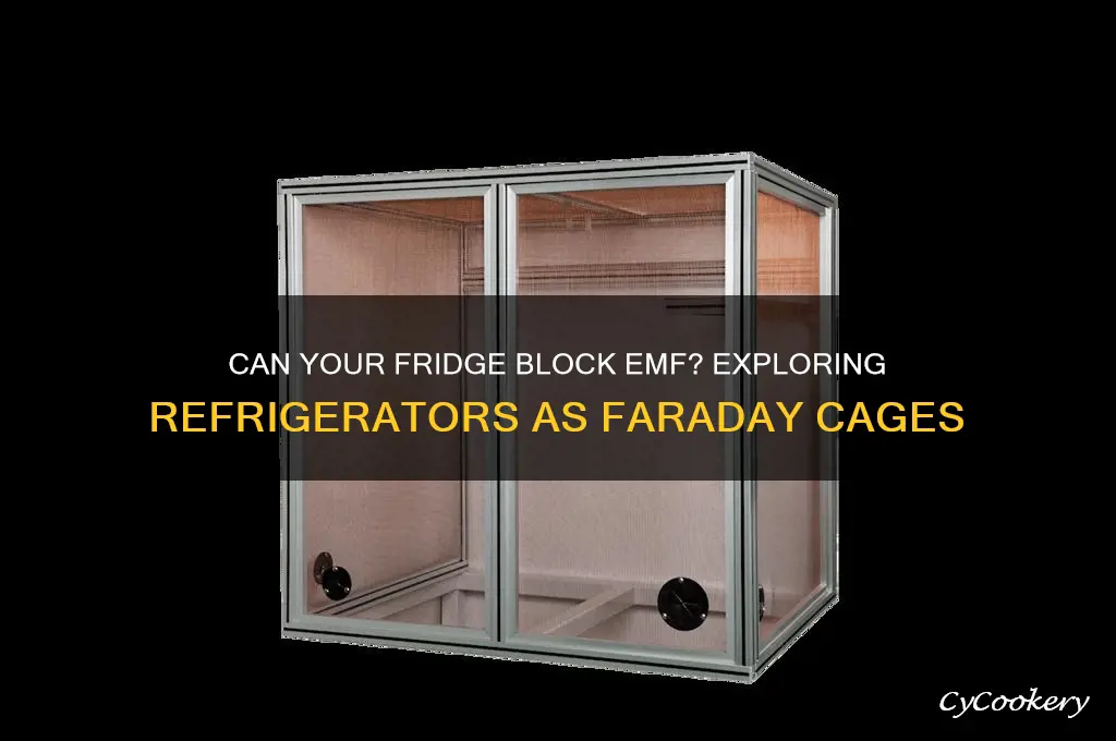 does a refrigerator work as a faraday cage