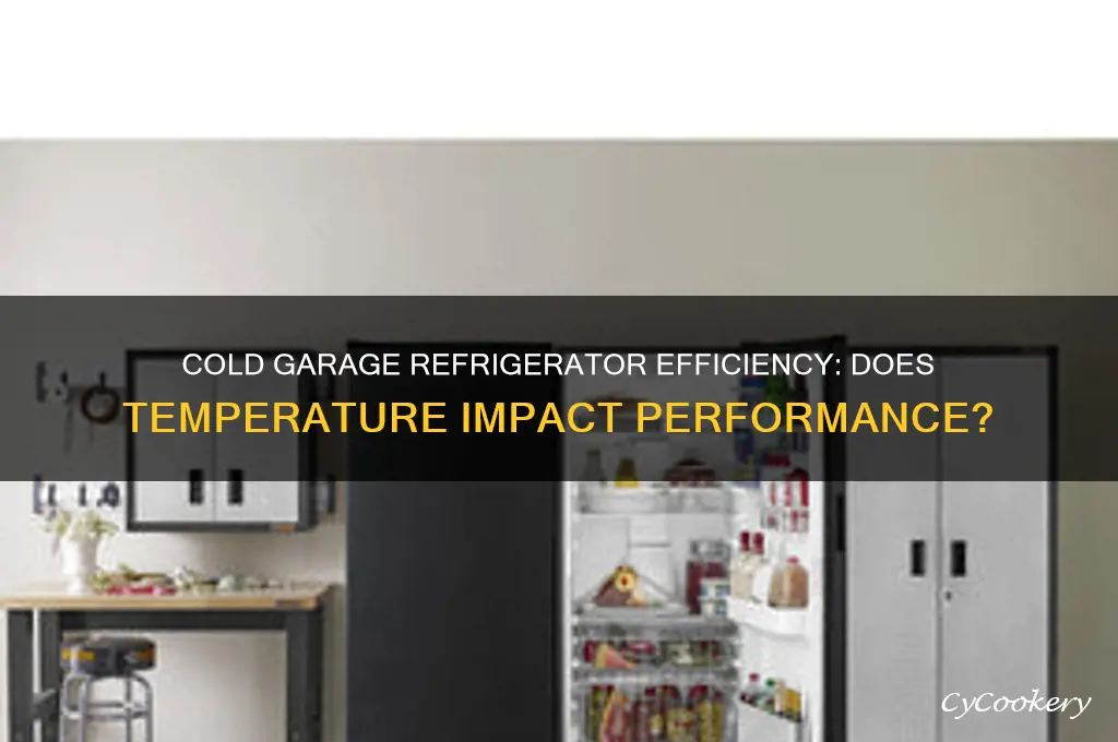 does a refrigerator work better in a cold garage