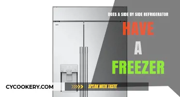 Side by Side Refrigerators: Do They Include a Freezer Section?