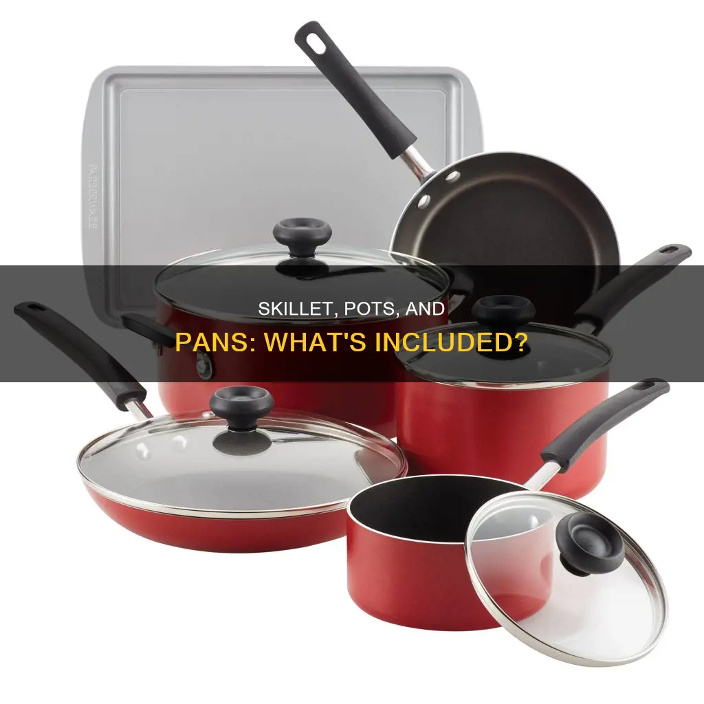 does a skillet come with pots and pans