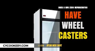 Sub-Zero Refrigerators: Do They Come with Wheel Casters?