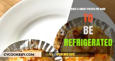 Sweet Potato Pie Storage: Refrigerate or Not? Expert Tips