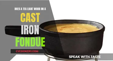 Cast Iron Fondue: Tea Lights, Do They Work?