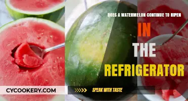 Does Refrigerated Watermelon Ripen Further? The Surprising Truth Revealed