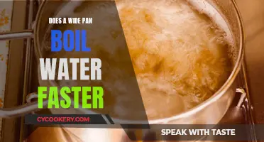Wide Pans: Boiling Water Faster?