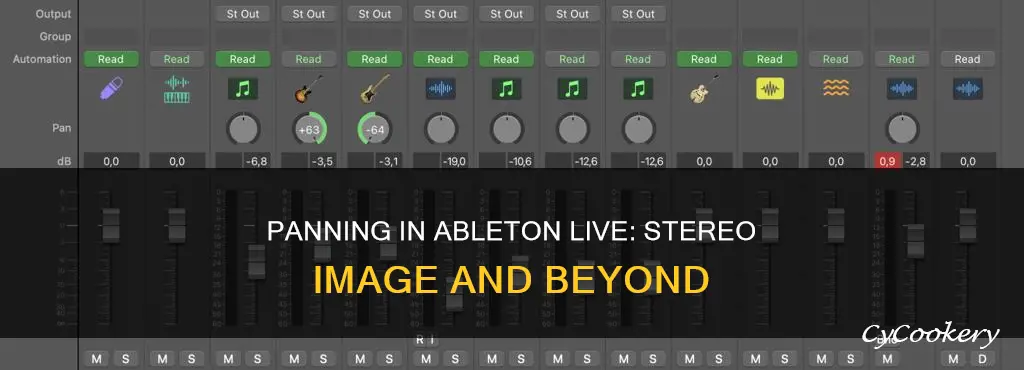 does ableton live pan
