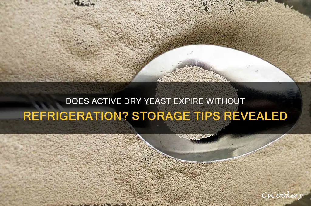does active dry yeast go bad if not refrigerated