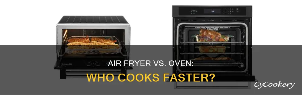 does air fryer cook faste than oven