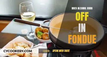 Alcohol in Fondue: Does It Burn Off?